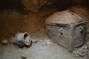 Greek Farmer Accidentally Discovers 3,400-Year-Old Minoan Tomb Hidden Under Olive Grove