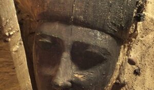 Stunning Face Hidden for Thousands of Years: Wooden Sarcophagus Is Unearthed at Egyptian Necropolis