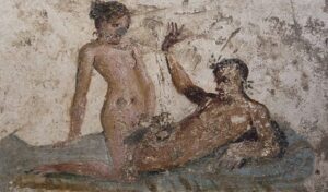 Pornographic Pompeii wall paintings reveal the raunchy services offered in ancient Roman brothels 2,000 years ago