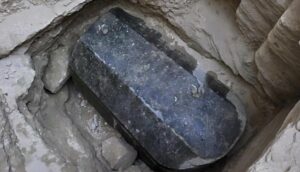 Mystery over contents of 9  foot tall ancient Egyptian sarcophagus discovered in Alexandria