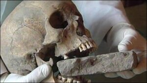 Archaeologists discovered a 1,550-year-old ‘vampire child’ buried in Italy